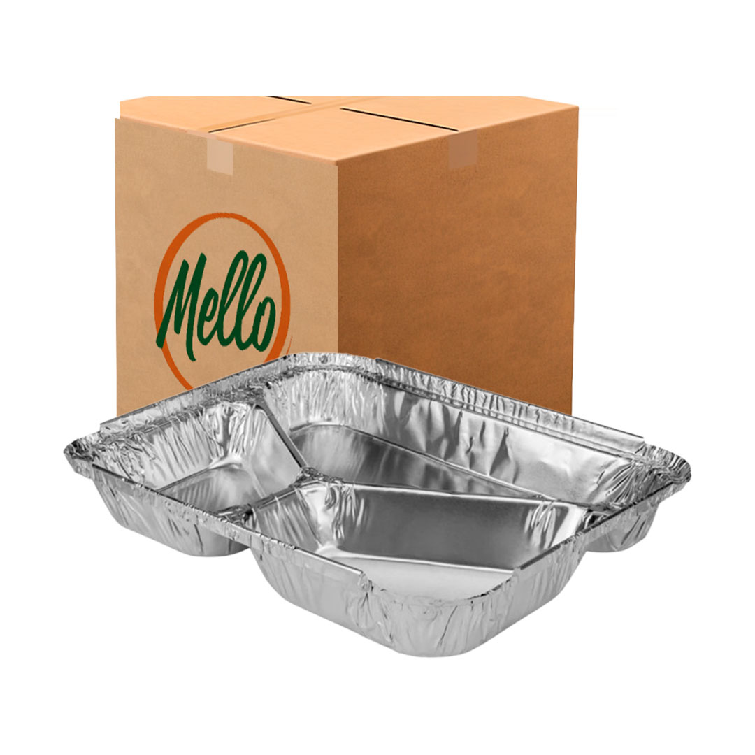 Imagem do produto Bandeja Alumínio 800ml 3 Div.Y Light Mello