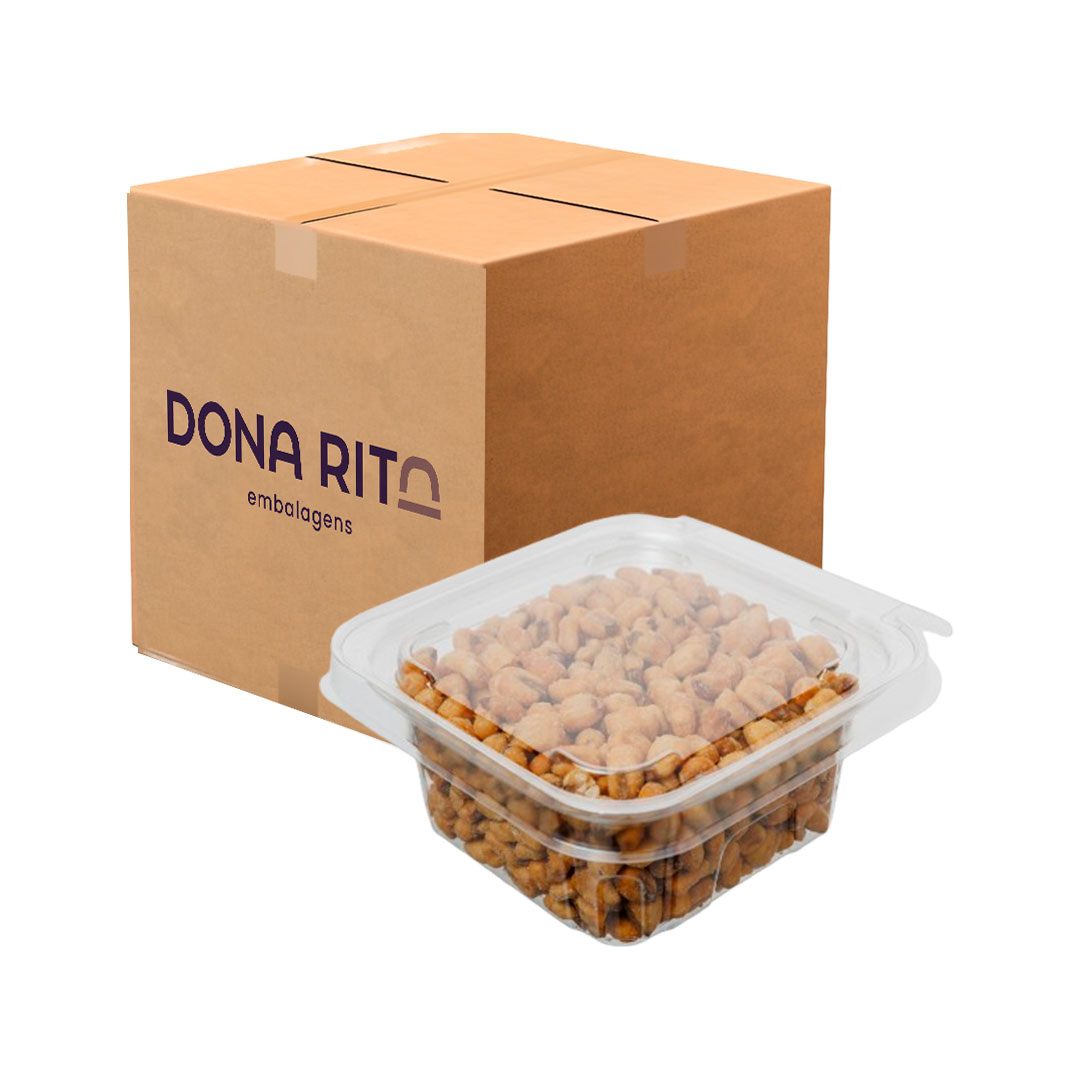 Imagem do produto D 732 Dona Rita Pote Quadrado Caixa Com 100 Unidades