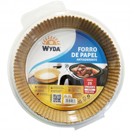 Imagem do produto Forro De Papel 20x45 Cm Para Airfryer