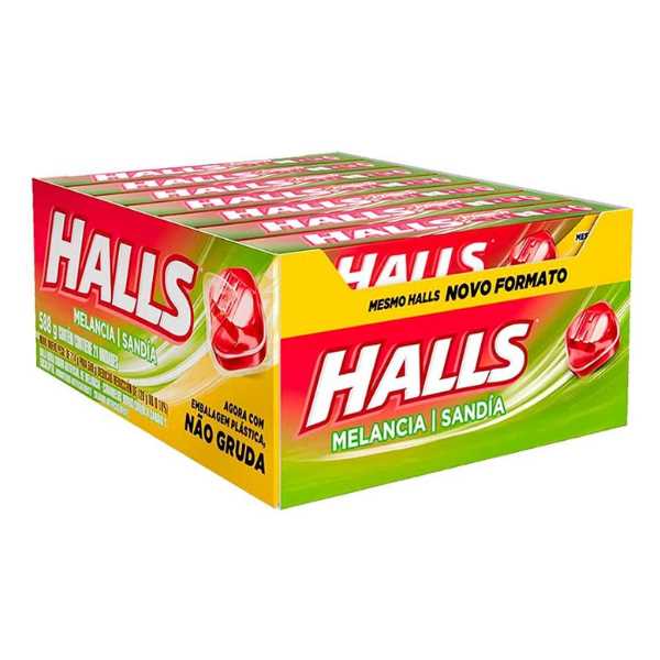 Imagem do produto Bala Drops Halls 28g - Melancia