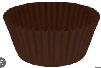 Imagem do produto Forminha Papel N5 Regina Com 100 - Marrom Gourmet