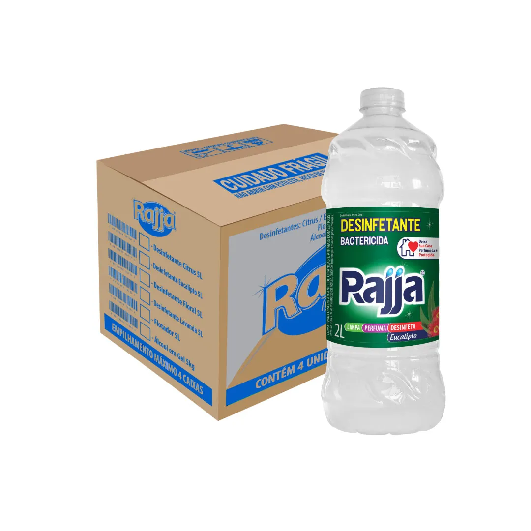 Imagem do produto Desinfetante 2l Rajja - Eucalipto