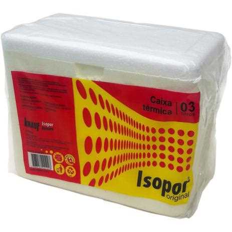 Imagem do produto Caixa Térmica Isopor 3l Knauf