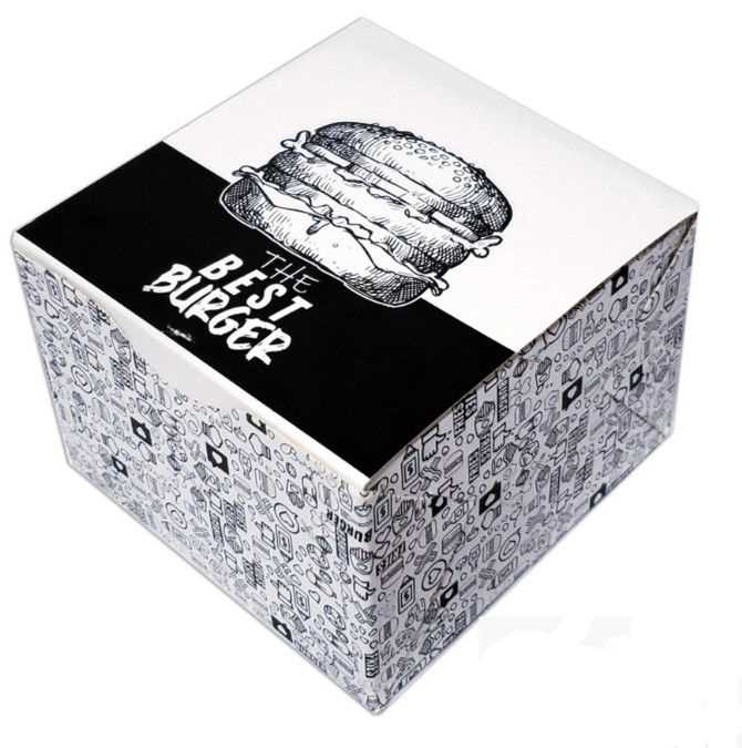 Imagem do produto Caixa Hamburgao Com 100 Caixa/5 (pluma)