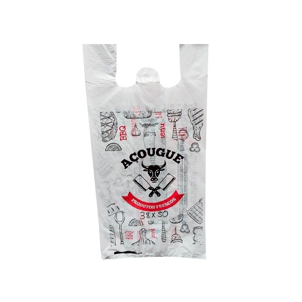 Imagem do produto Sacola Branca Plask 38X50 Acougue 2,2Kg
