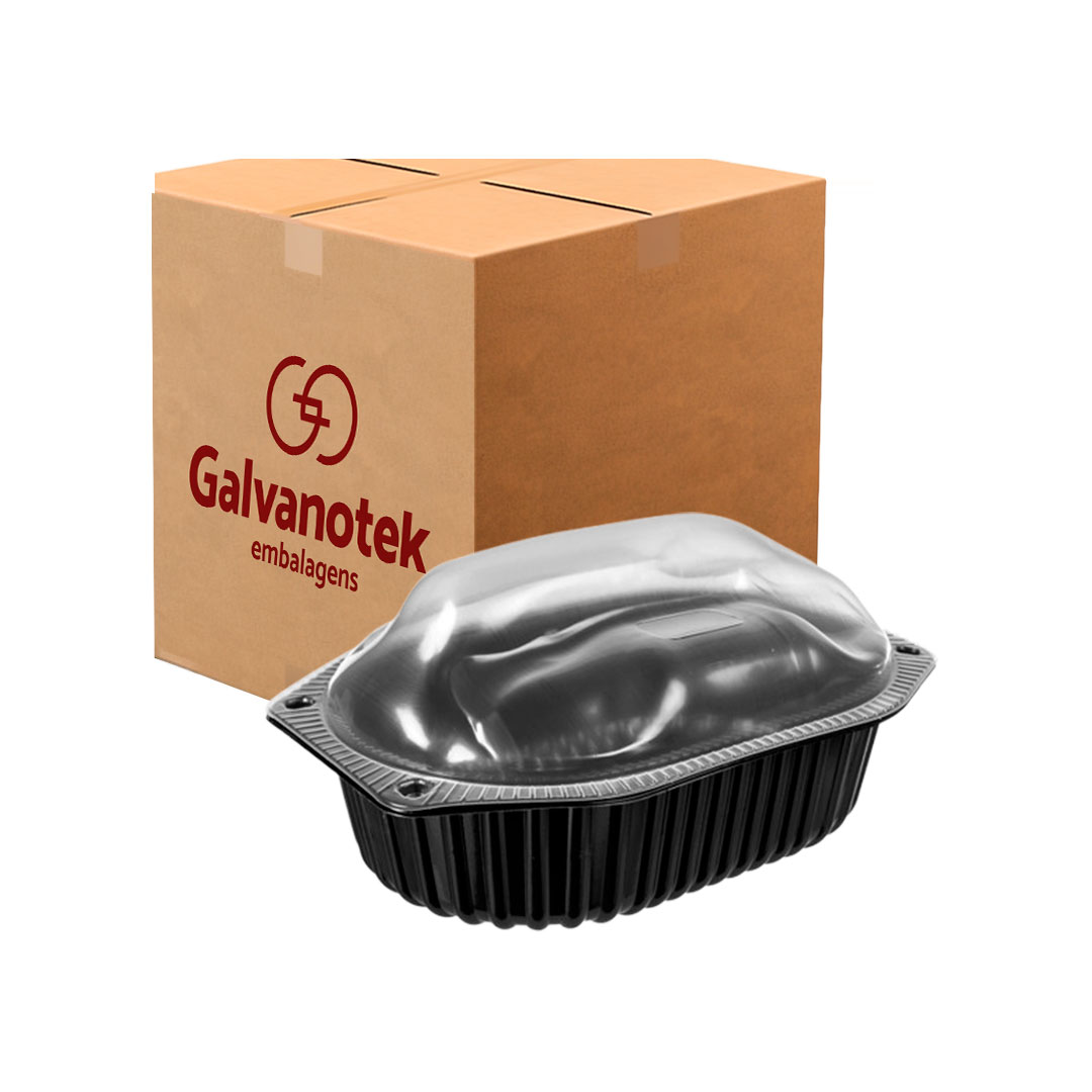 Imagem do produto Embalagem G 100 Galvanotek Cx 100 Un - Preto