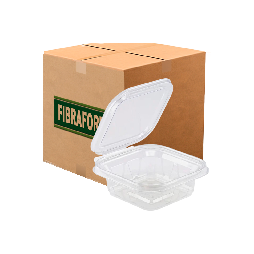 Imagem do produto Pote Quadrado C/Lacre 350ml F731 C/100