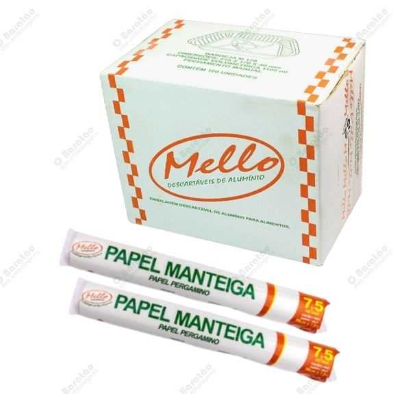 Imagem do produto Papel Manteiga Mello 29cmX7,5cm