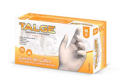 Imagem do produto Luva Latex Com Po Caixa/10 Com 100 Talge - G