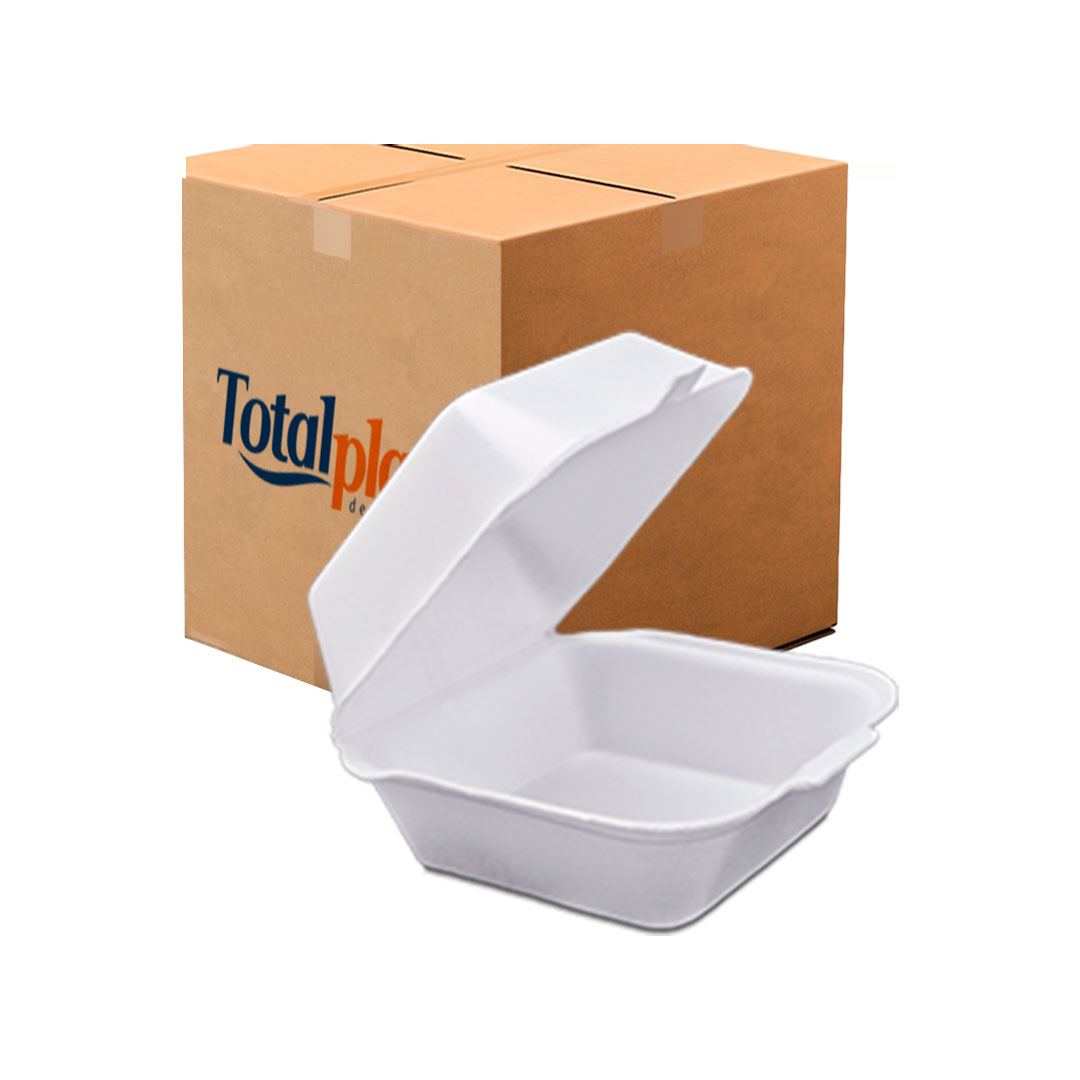 Imagem do produto Hamburgueira Th-03 C/400 Totalplast - Branco