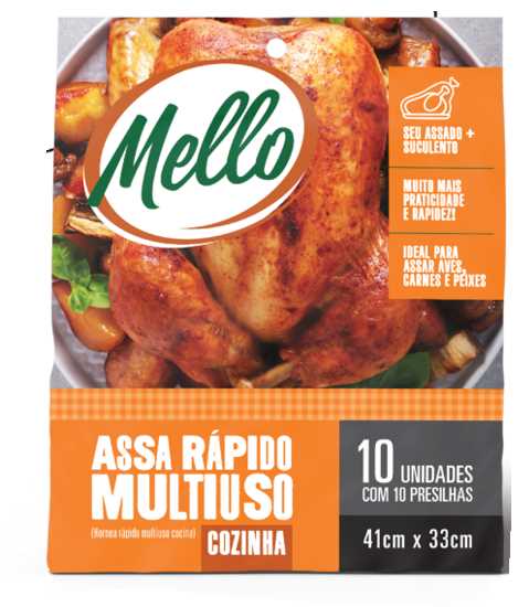 Imagem do produto Assa Rápido Cozinha 41X33cm C/10 Mello