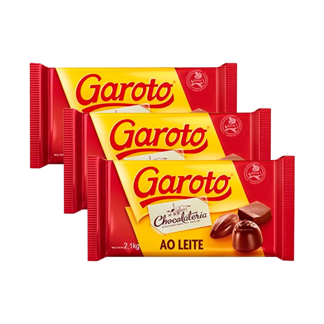 Imagem do produto Chocolate Garoto 2,1Kg - Ao Leite