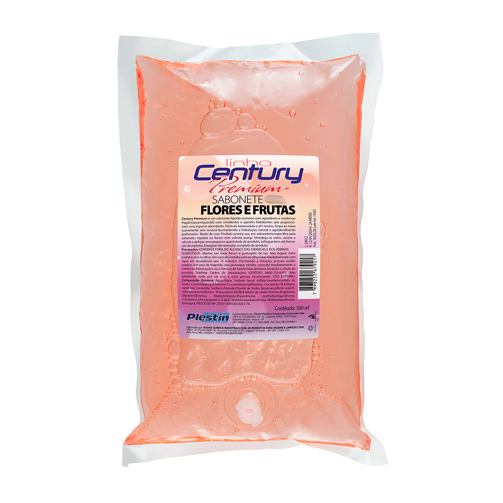 Imagem do produto Sabonete Espuma 500ml Plestin - Flores e Fruta