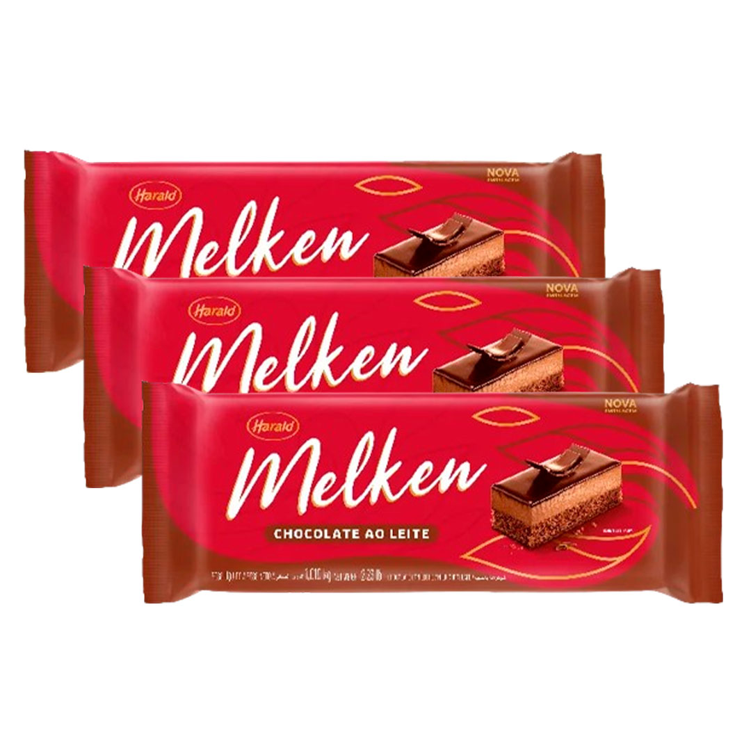 Imagem do produto Chocolate Barra Melken 1,01Kg - Ao Leite