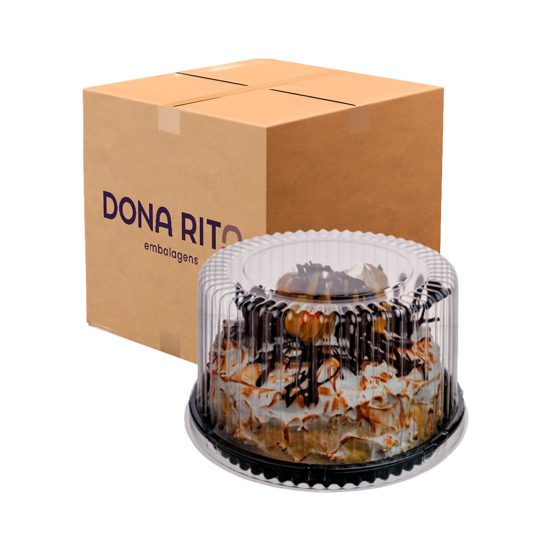 Imagem do produto D 32a Roma Dona Rita Torta Alta Caixa Com 100 Unidades - Preto