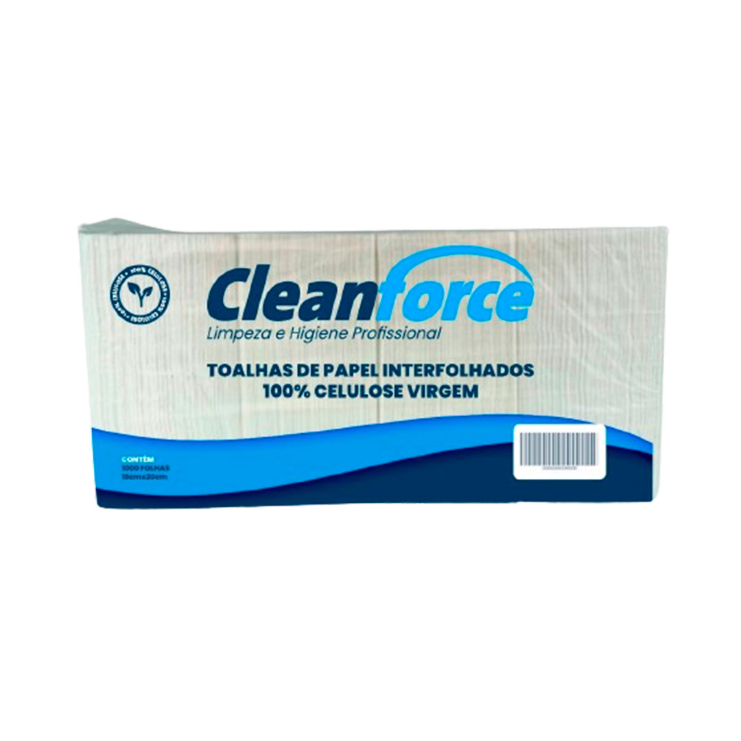 Imagem do produto Interfolha 100% Celulose Cleanforce C/1000