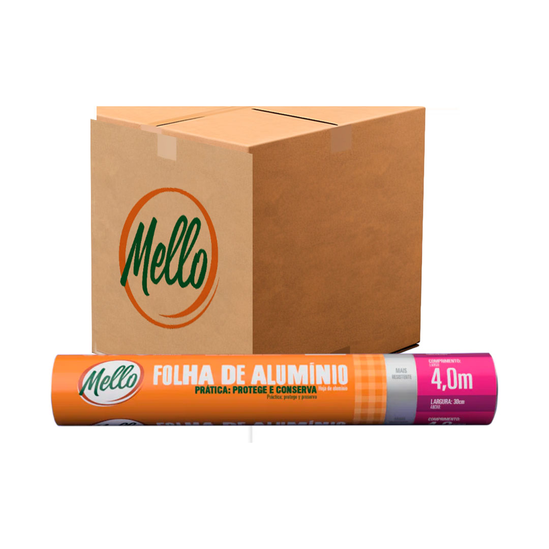 Imagem do produto Rolo Aluminio 4,0X0,30 Mello Cx/25