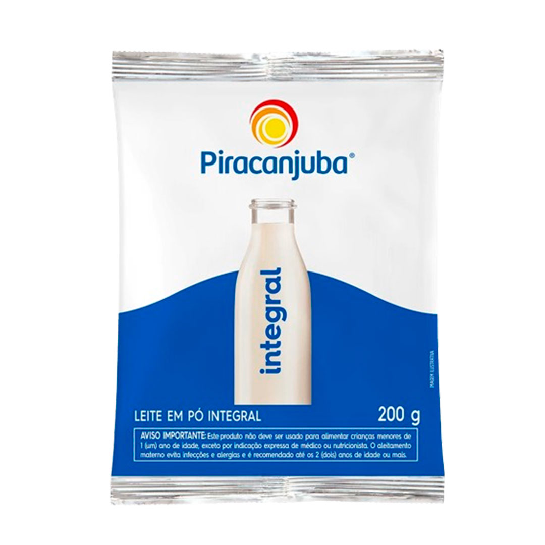 Imagem do produto Leite Em Pó Integral Piracanjuba 200gr