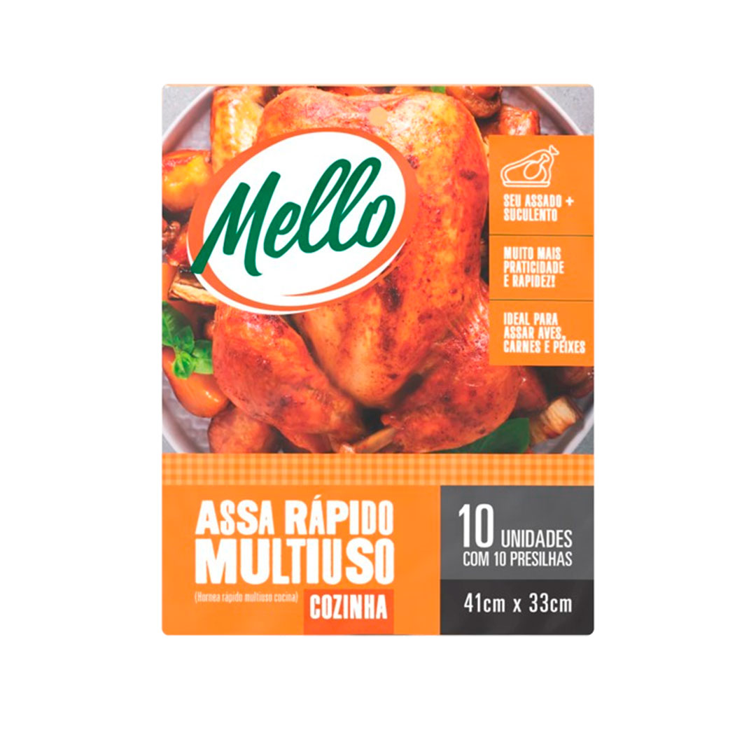 Imagem do produto Assa Rápido Cozinha 41X33cm C/10 Mello