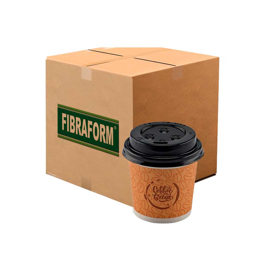 Imagem do produto Copo Papel 120ml Cx20 C/50 Fibraform