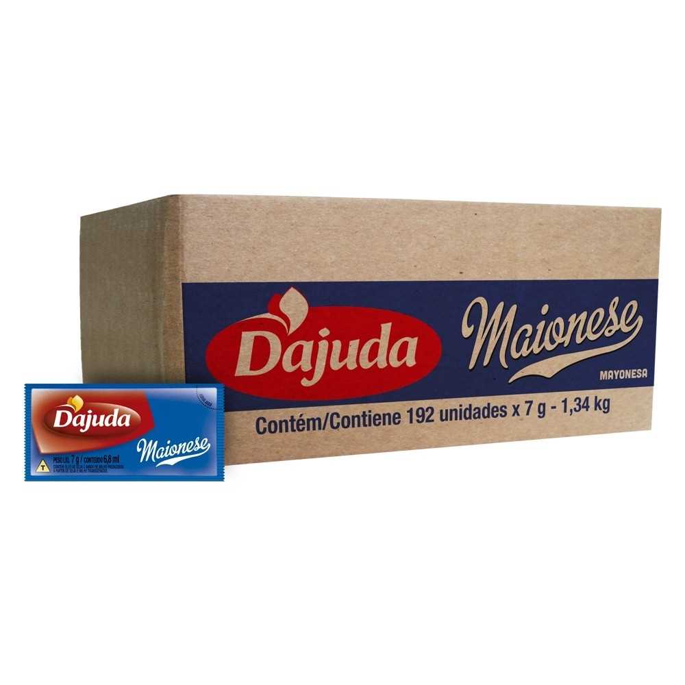 Imagem do produto Maionese Sachê Dajuda 7g Com 192