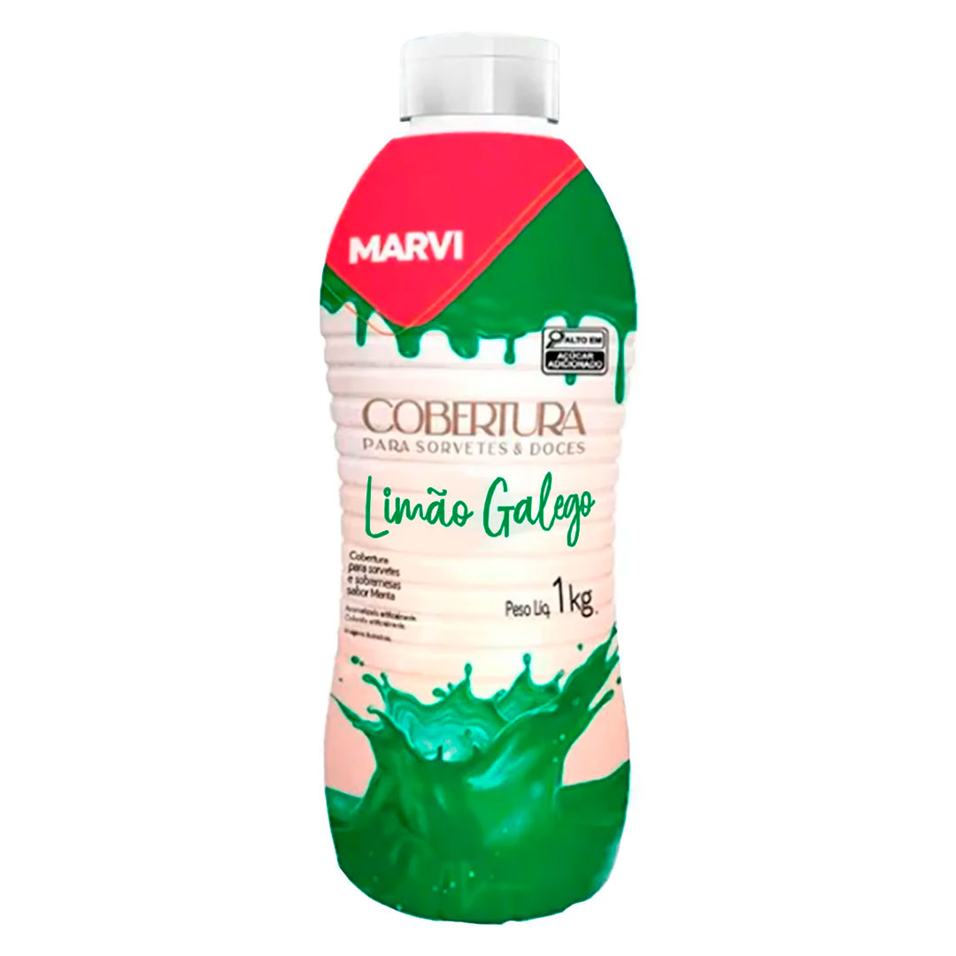 Imagem do produto Cobertura Para Sorvete Marvi 13kg - Limão Galego