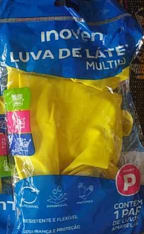 Imagem do produto Luva Inoven Amarela Par Cx/144 - P