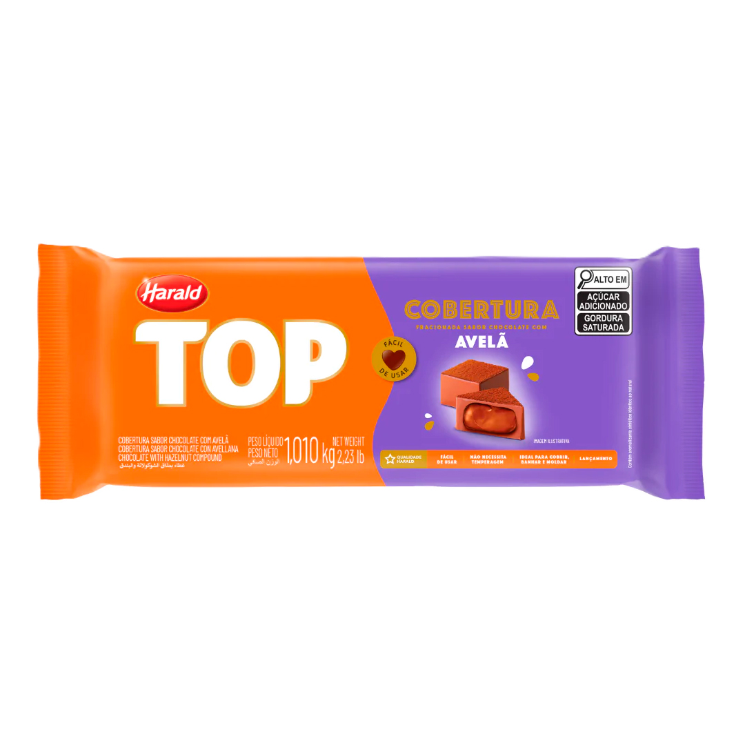 Imagem do produto Cobertura Barra Harald Top 1,05Kg - Avelã