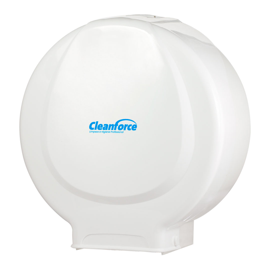 Imagem do produto Dispenser Papel Higiênico Rolão Em Pp Cleanforce - Branco