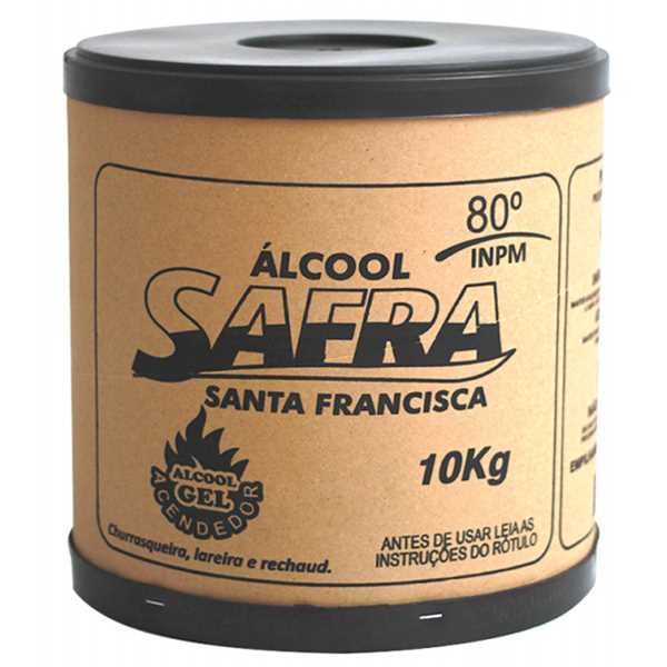 Imagem do produto Álcool Gel 80% Acendedor 10kg