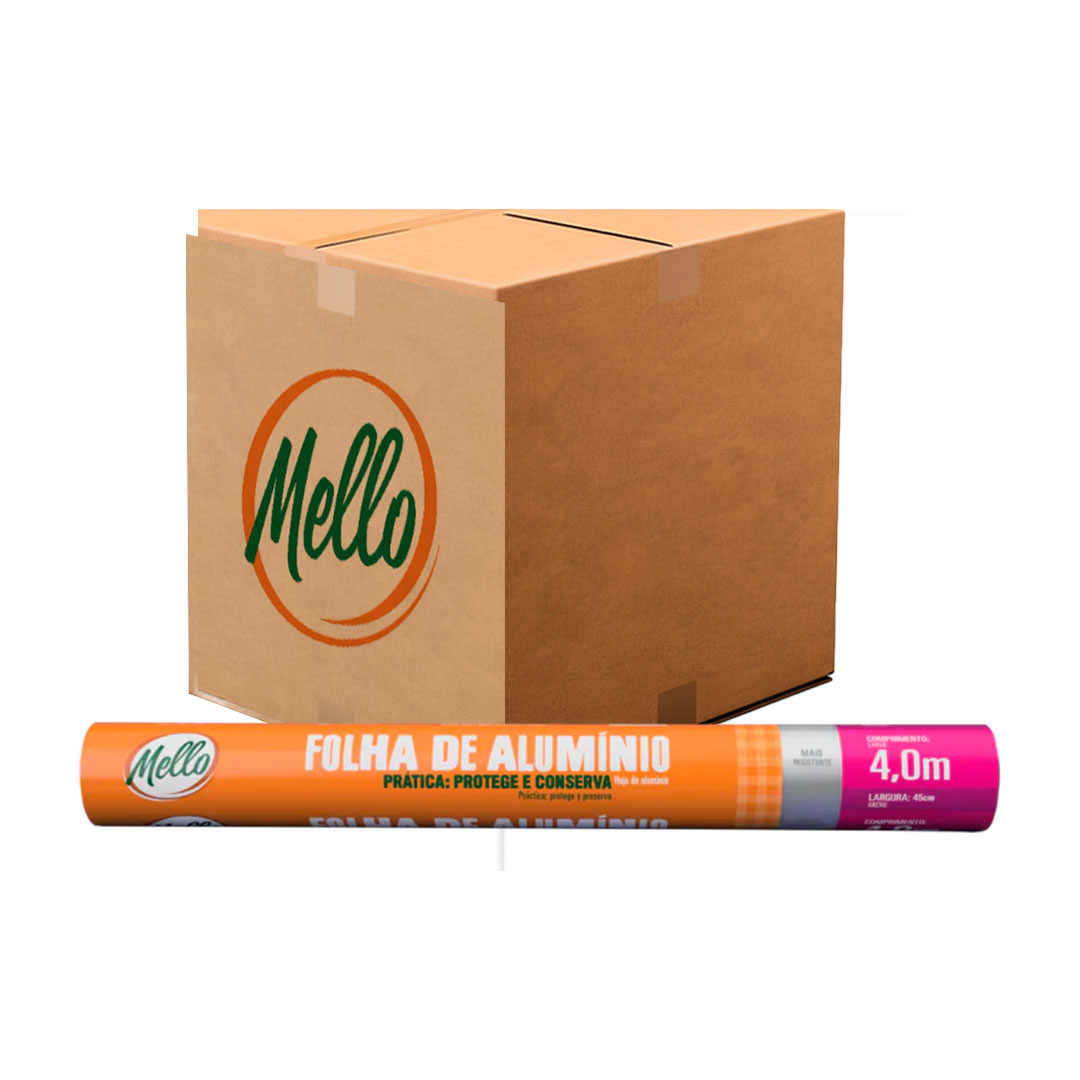 Imagem do produto Rolo Aluminio 4,0X0,45 Mello C/25