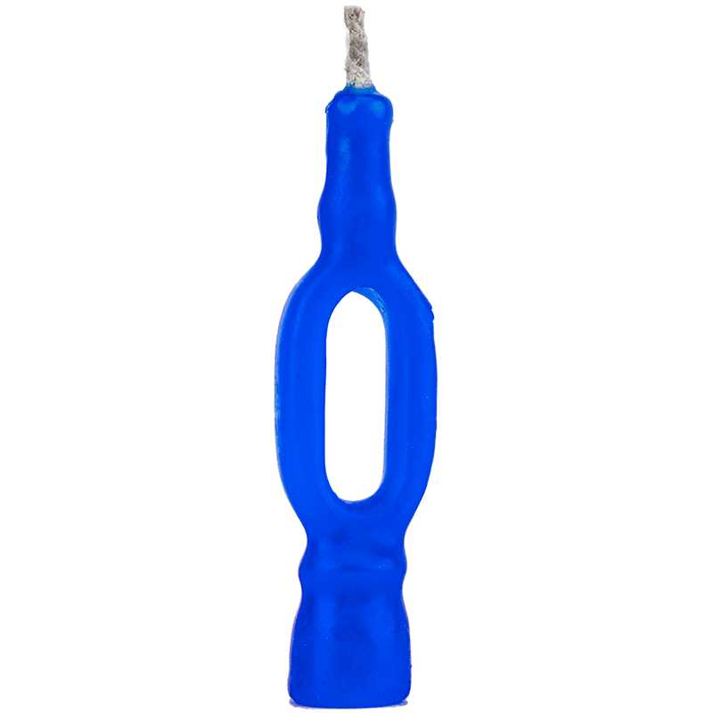 Imagem do produto Vela Aniversario Teimosa N0 Regina - Azul