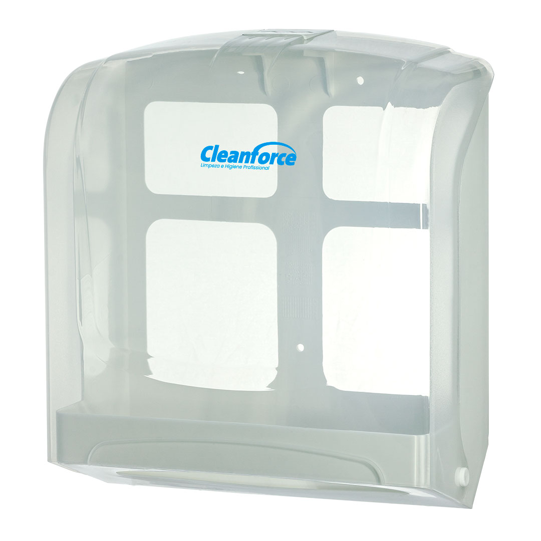 Imagem do produto Toalheiro Interfolha Em Pp Cleanforce - Transparente