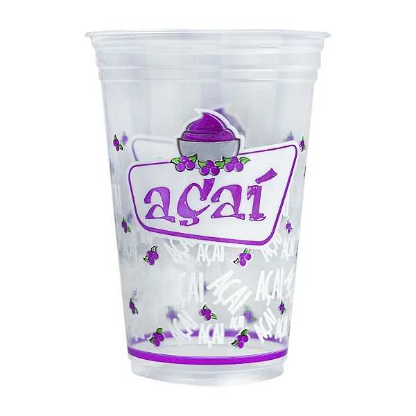 Imagem do produto Copo Acai 400ml 20X50 (Rioplastic)