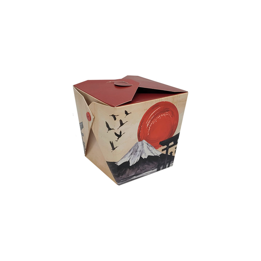 Imagem do produto Caixa Yakisoba P   500 Ml C/50 Salvi - Branco
