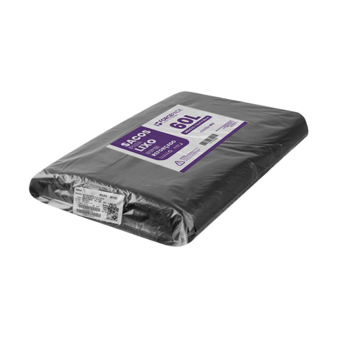 Imagem do produto Saco Lixo Reforc 60 Lts Com 4 Kg Forcepack