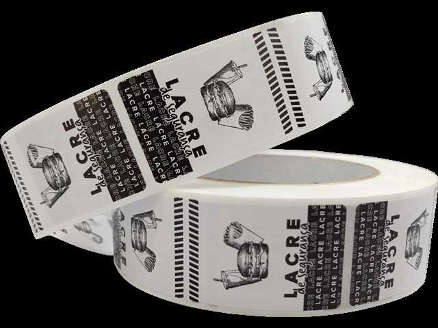 Imagem do produto Lacre Seguranca para Lanche 30X90 Rl C/500