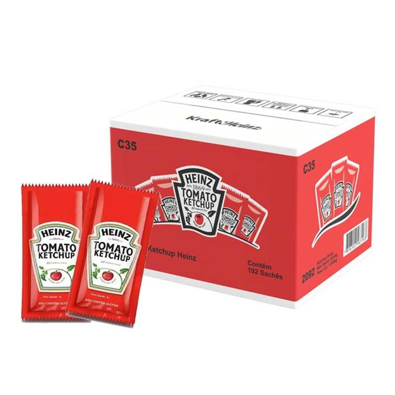 Imagem do produto Catchup Sachê Heinz 7G C/144