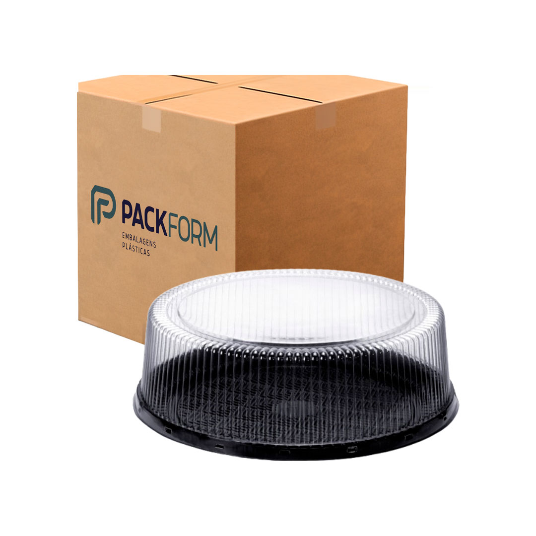 Imagem do produto Embalagem Pf-60 Packform Media Cx 50 Un - Preto