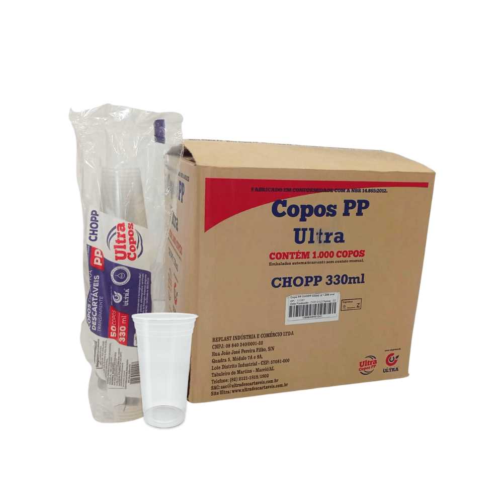 Imagem do produto Copo 330ml Pp Ultra 20X50