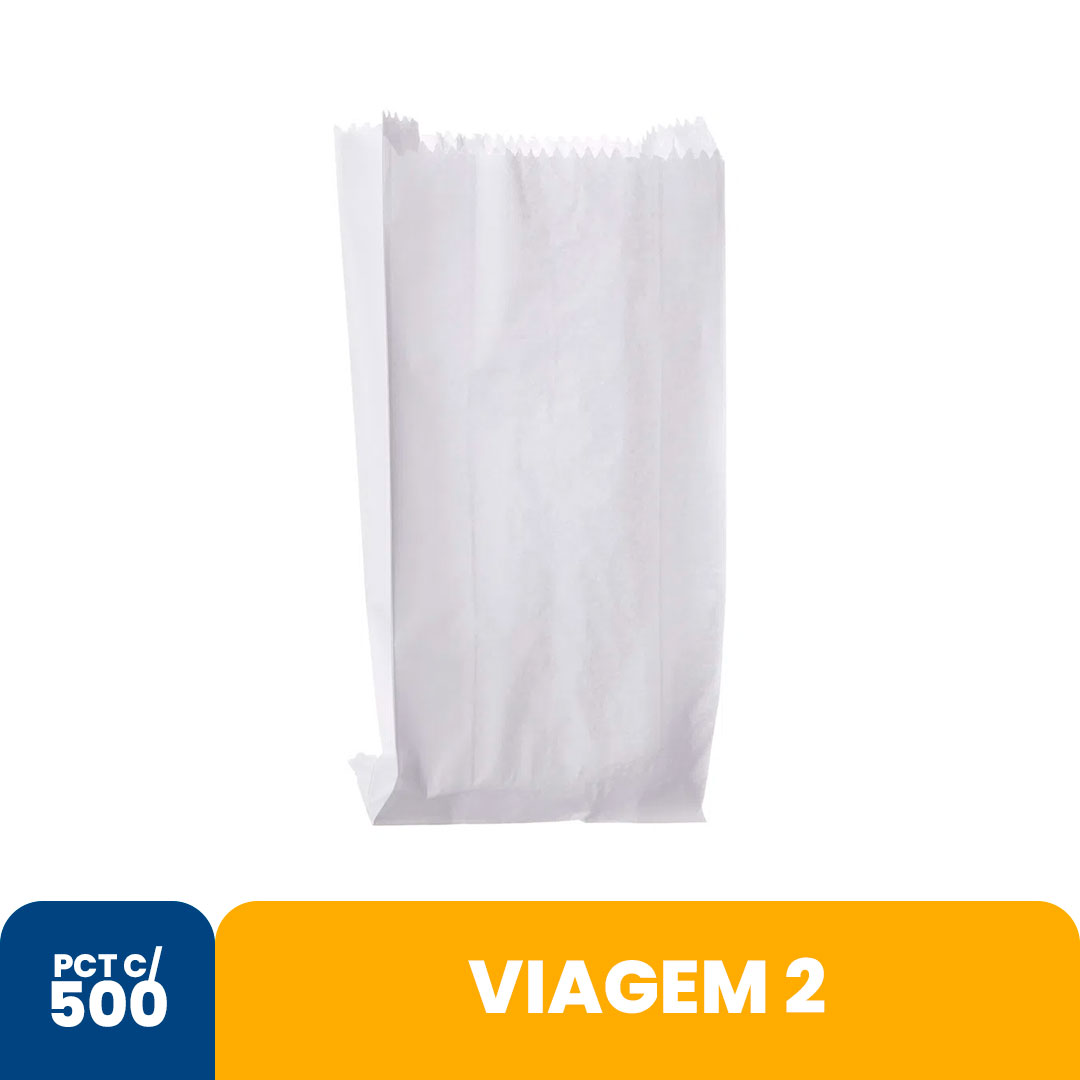 Imagem do produto Saco Mono Viagem 2 Com Com 500 Unidades Kambe