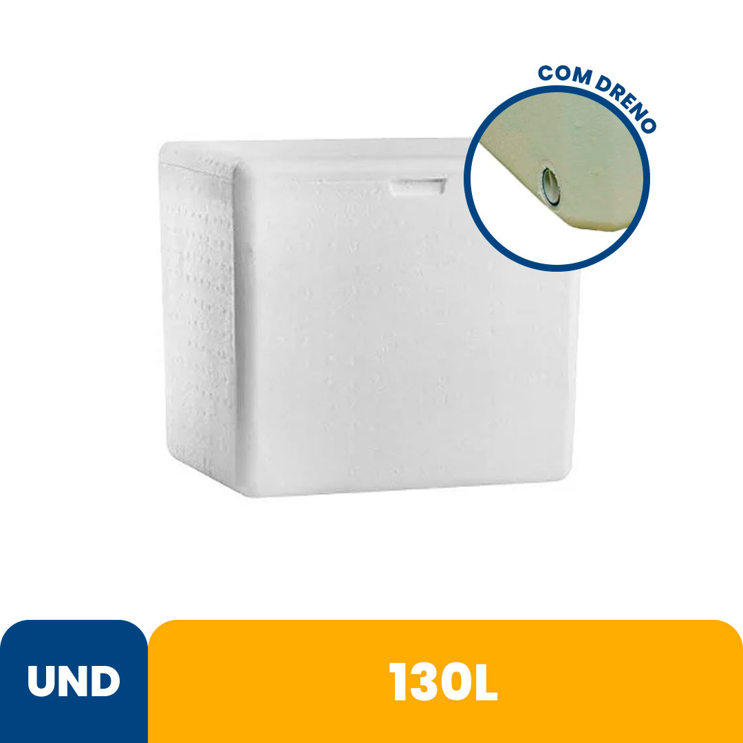 Imagem do produto Caixa Térmica Isopor 130l Com Dreno Knauf