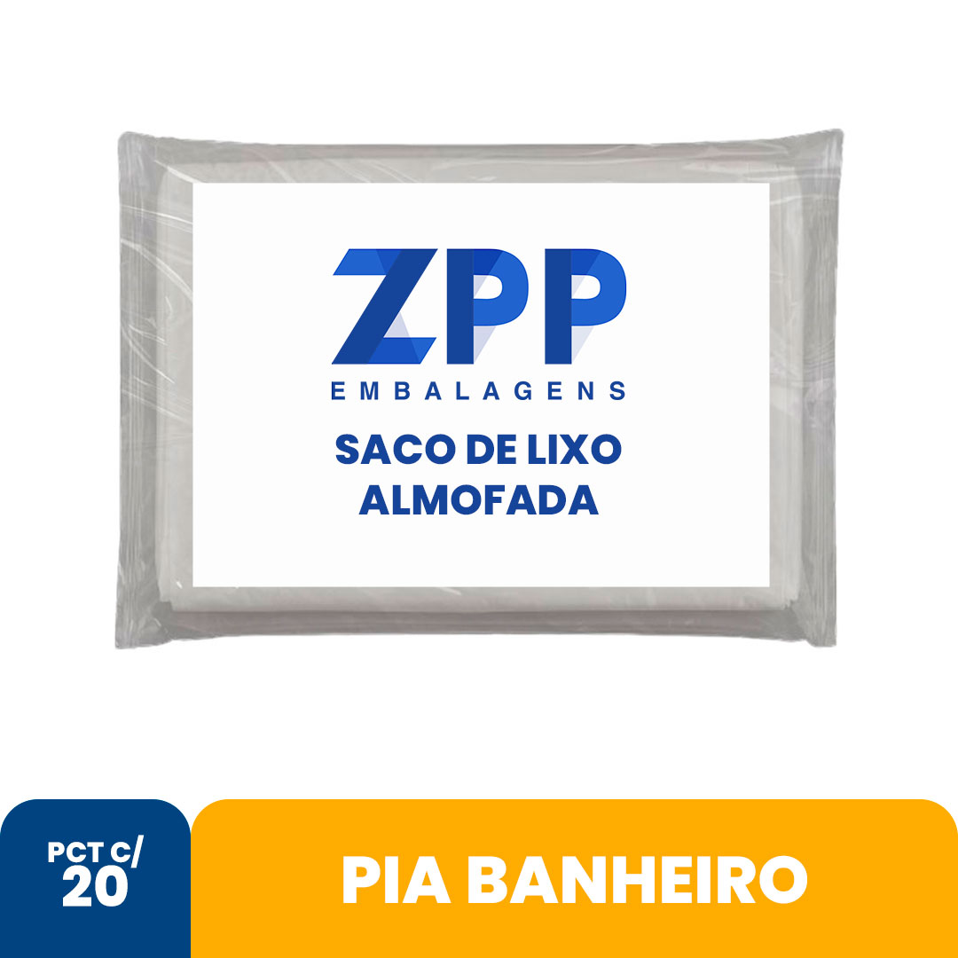 Imagem do produto Saco Lixo Almofada Br Pia/Banheiro Zpp