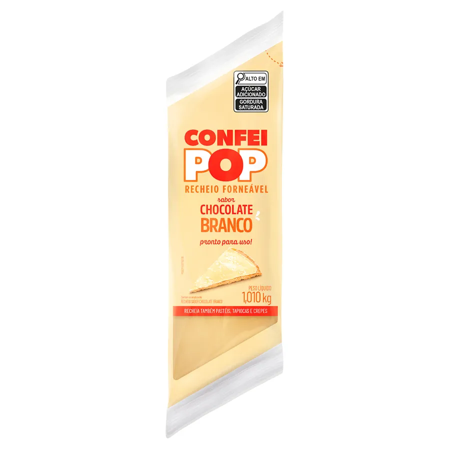 Imagem do produto Recheio Forneavel Harald Confeipop 101kg - Branco