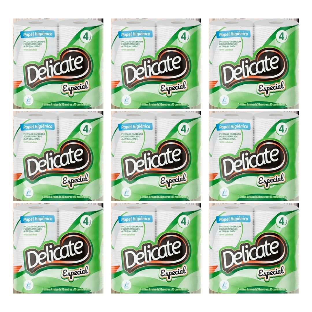 Imagem do produto Papel Higiênicoienico Fs 30m 16x4 Delicate