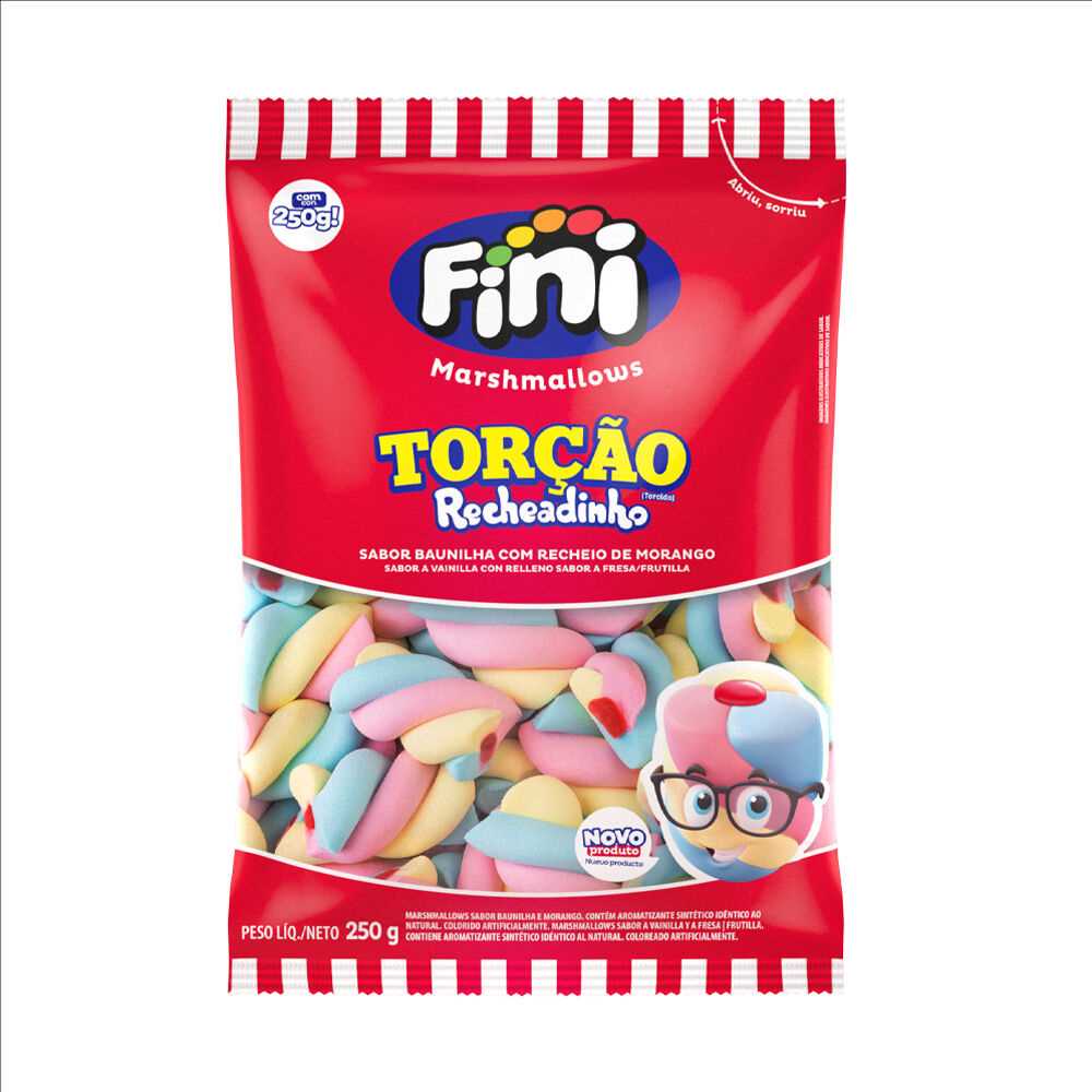 Imagem do produto Marshmallow Fini 250g - Recheado Torção