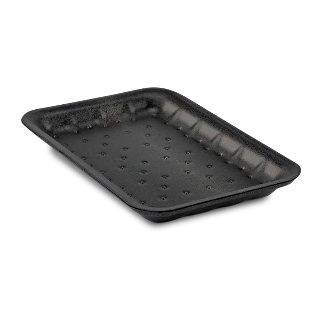 Imagem do produto Bandeja Bom Apetite Abs B2 Rasa C/400 Un - Preta