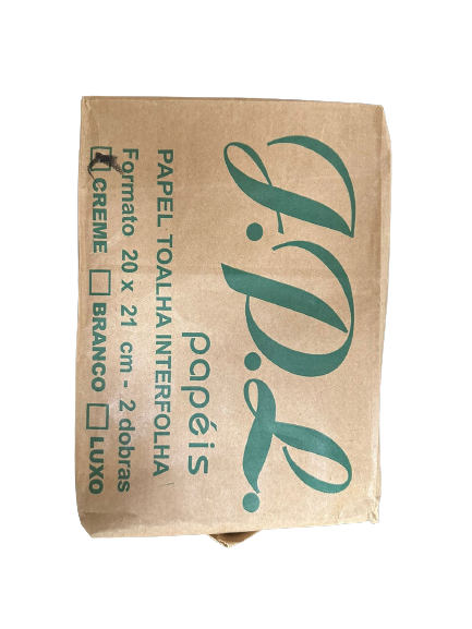 Imagem do produto Interfolha 2D 20X21 Jpl Novo Papel - Creme