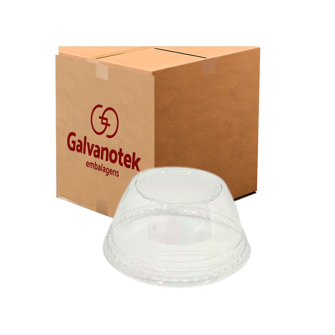 Imagem do produto Embalagem G 677 Tampa Galvanotek Cx 400 Un - Cristal
