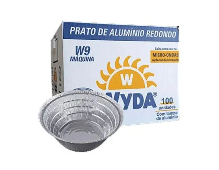 Imagem do produto Marmitex 9 Cx 100 Un Wyda - Máquina